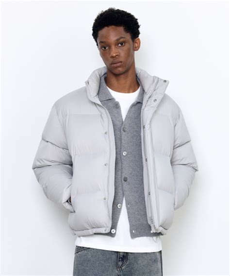 Musinsa Insilence Essential Down Jacket Grey