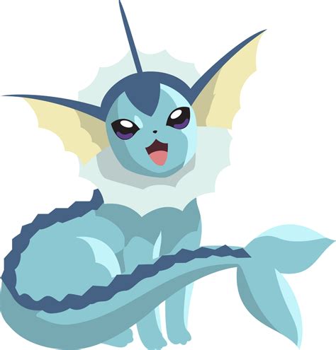 Vaporeon Vector By Pokinee On Deviantart