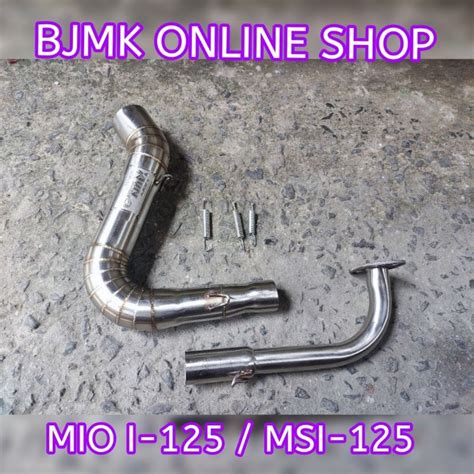 Stainless Open Pipe Big Elbow Mm Highmounth Mio I Mio Soul I