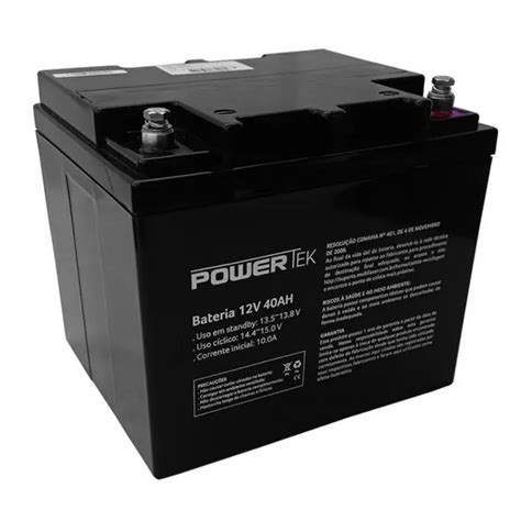 Bateria Selada 12v 40ah Powertek Sktec