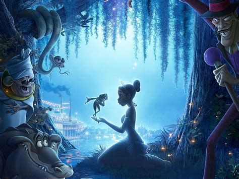 Película Tiana La princesa y el sapo La princesa y el sapo Fondo