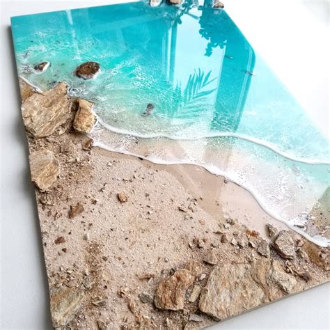 English Online Resin Art Guide Epoxy Ocean Tutorial Resin Etsy