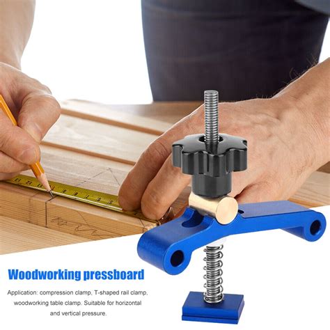 T Track Hold Down Clamp Aluminum Alloy T Slot Clamp Woodworking Tool