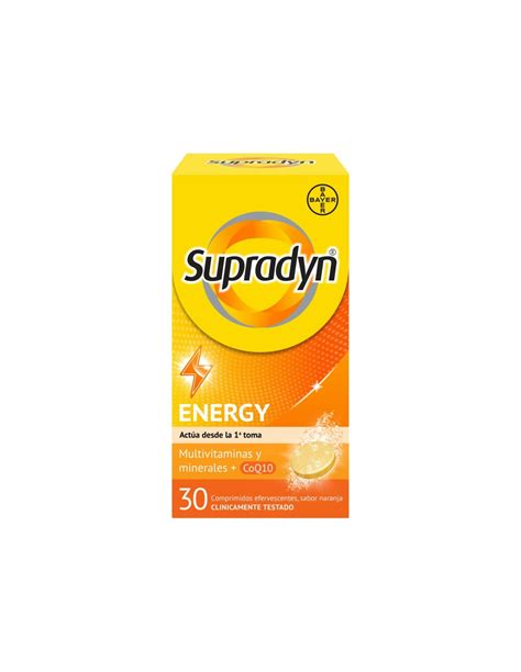 Comprar Supradyn Activo 30 Comprimidos Efervescentes A Precio De Oferta