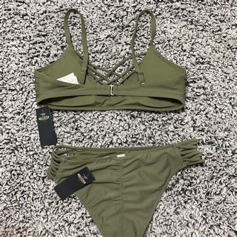 Hollister Swim Hollis Yet Olive Green Bikini Poshmark