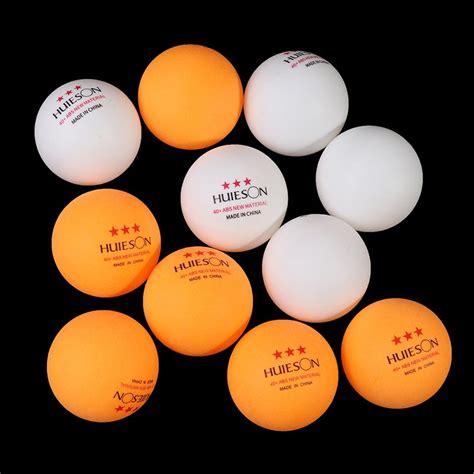 Cheap 10Pcs Ping Pong Ball Abs Professional 40Mm High Elasticity Table