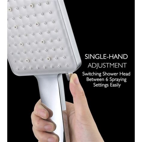 Grich High Pressure Shower Head With Handheld Spray M