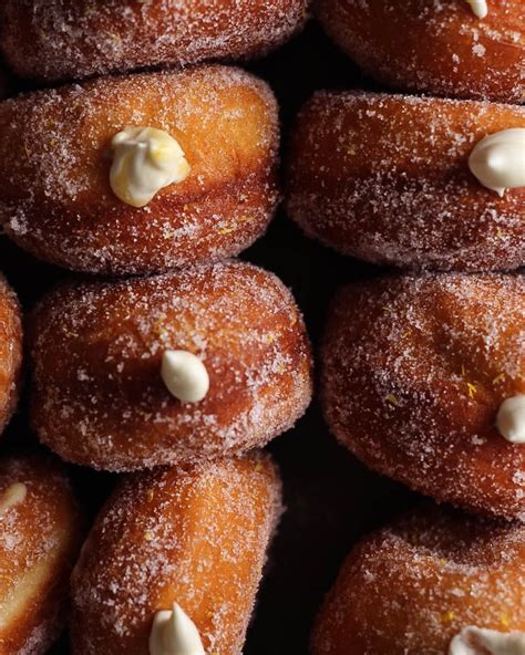 Milk Bread Doughnuts With Yuzu Cream Pastry And Prose