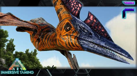 Getting Chitin From Pteranodon Taming Modded Ark Immersive Taming E5