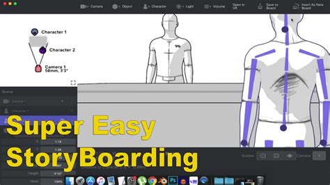 Super Easy way to Storyboard if you can't Draw - YouTube