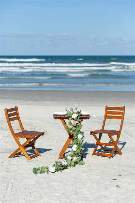 Florida Beach Wedding Packages with a Table for Two — Orlando, Florida and Destination Elopement ...