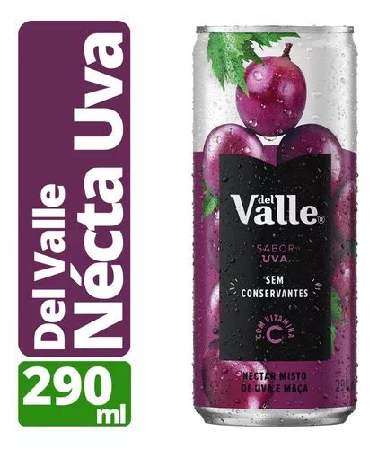 Suco De Uva Néctar Del Valle Sem Conservante Lata 290ml Mercadolivre