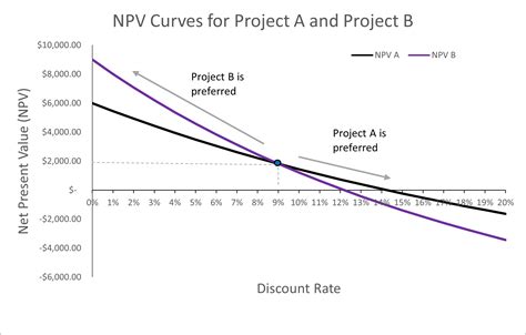 Net Present Value Graph