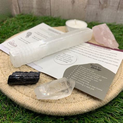 Beginner Crystal Set Crystal Starter Kit Crystal Healing For Etsy