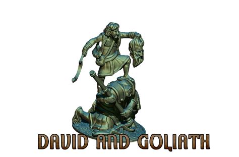 David Gegen Goliath Diorama 28 Mm Tts113222