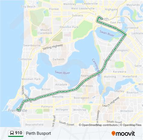 Route Schedules Stops Maps Perth Busport Updated