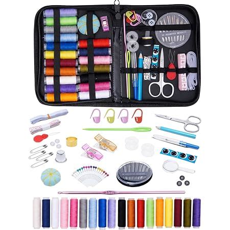 Sewing Kit Mini Sewing Kits 87PCS Thread And Needles Set For Adults