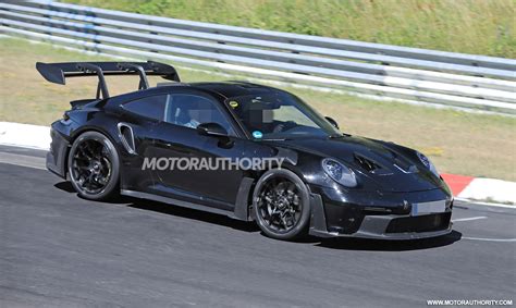 2023 Porsche 911 GT3 RS spy shots and video: New track star coming Aug. 17