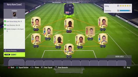 HARRY KANE CHEAP SBC LOAN FIFA ULTIMATE TEAM FIFA 18 SQUAD BUILDING