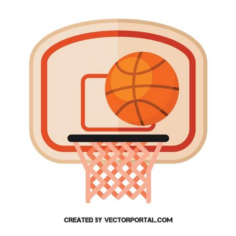 Basketball Hoop Image Royalty Free Stock SVG Vector