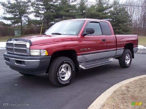 1998 Radiant Fire Pearl Dodge Ram 1500 Laramie Slt Extended Cab 4x4