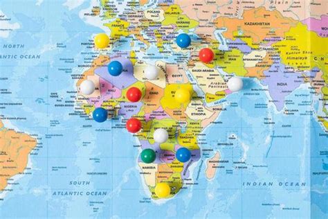 World Map With Country Names Stock Photos, Images and Backgrounds for ...