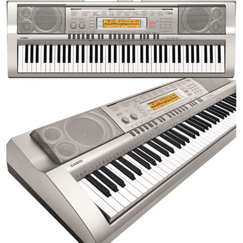 Casio WK 200 76 Key Portable Keyboard With Piano Style WK200