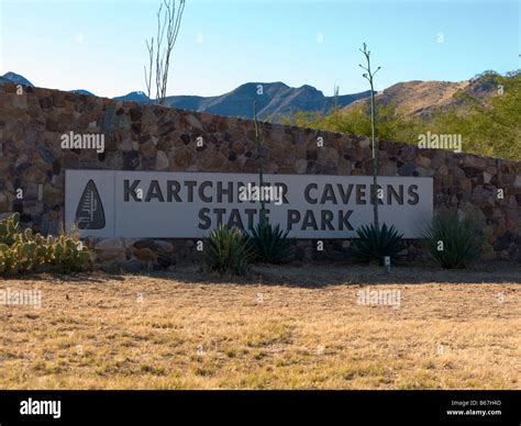 Kartchner Caverns State Park Entrance Arizona Usa Stock Photo Alamy