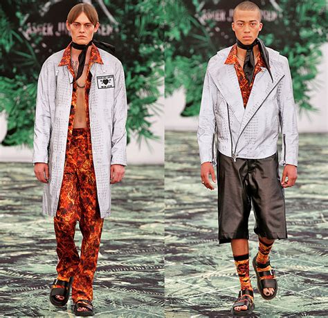 Asger Juel Larsen 2016 Spring Summer Mens Runway Looks Denim Jeans