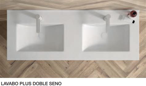 Comprar Mueble de baño Carmen suspendido 2 cajones doble seno promo de