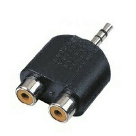 Jual Jual 2 Rca To Mini Stereo 3 5mm Socket Rca To Mini Stereo T RCA Y