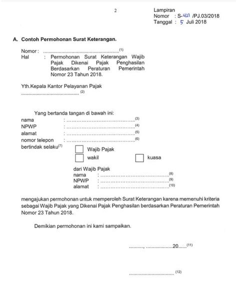 Detail Surat Keterangan Umkm Koleksi Nomer