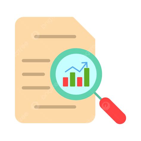 Ikon Datar Riset Pemasaran Vektor Analisis Bisnis Pertumbuhan Png Dan Vektor Dengan
