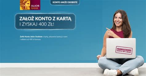 Rekordowe 400 zł za Konto Jakże Osobiste w Alior Bank JakOszczedzic pl