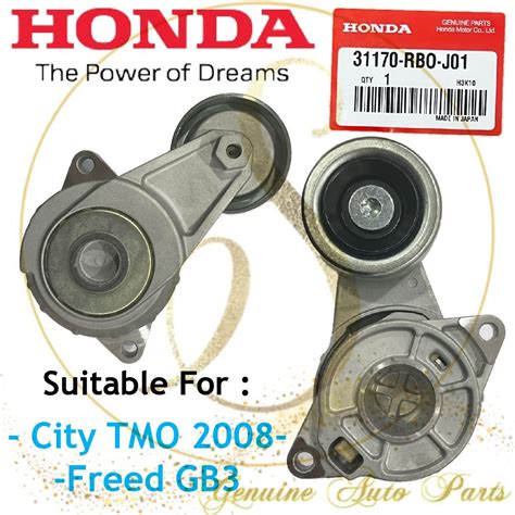 Original Honda City Tmo Jazz Tfo Freed Gb Fan Belt Tensioner