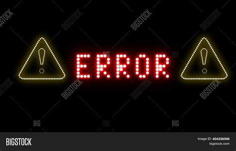 Error Logo Image & Photo (Free Trial) | Bigstock