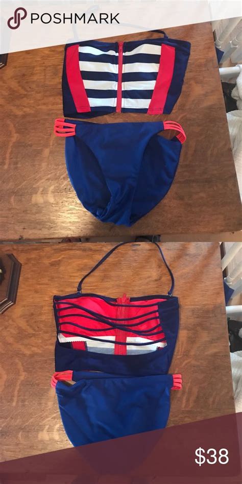 Juniors 2 piece swimsuit. Size small. | 2 piece swimsuits, Swimsuits ...