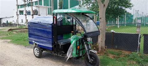 E Rickshaw Garbage Loader Manual Hydraulic At Rs Electric