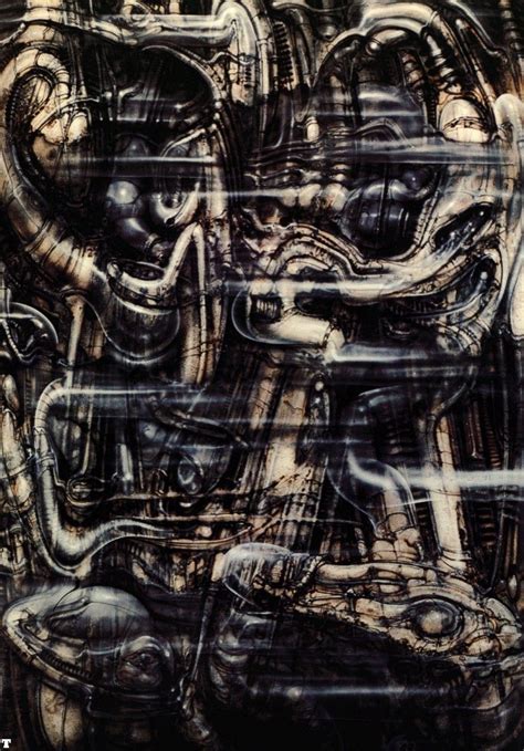 Biomechanical Landscape 011 by H. R. Giger | H.r. giger, Giger art, Hr ...