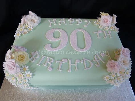 Ladies 90Th Birthday Cake - CakeCentral.com