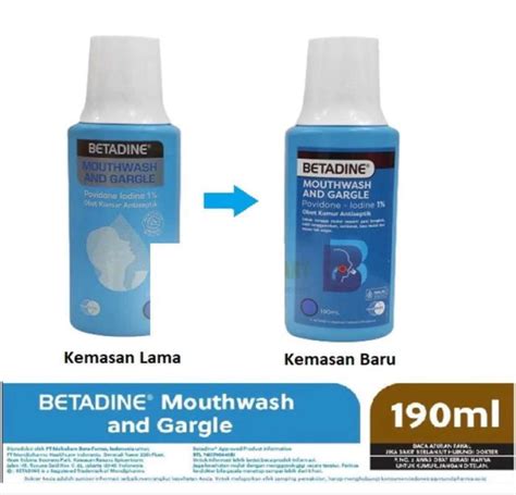 Jual Betadine Obat Kumur Mouthwash And Gargle Ml Di Seller Aghanim