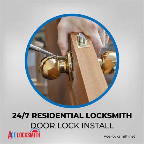 Front Door Lock Installation » Ace Locksmith