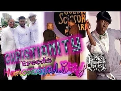 The Israelites: Christianity Breeds Homosexuality - YouTube