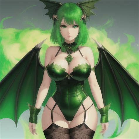 Green Dragon Girl 2 By Magitgart On Deviantart