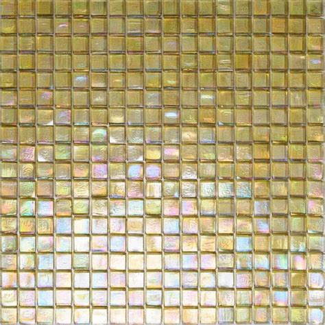 Apollo Tile Skosh In X In Glossy Light Shimmer Beige Glass