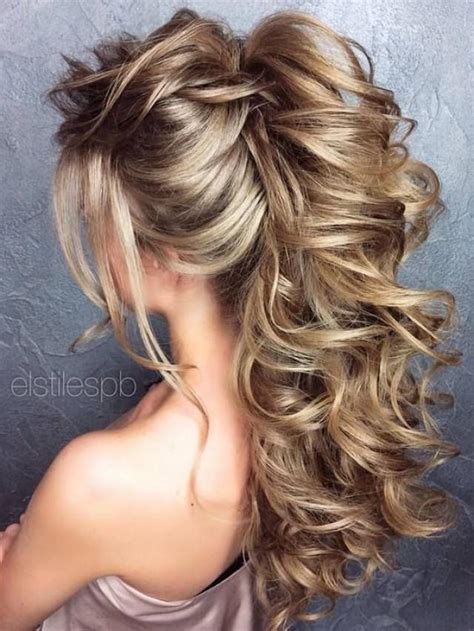 65 Long Bridesmaid Hair And Bridal Hairstyles For Wedding 2017 2670055