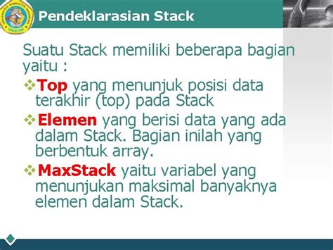 Logo Struktur Data Stack Pengertian Stack Logo Stack