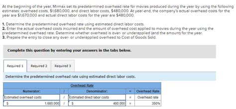 Solved At The Beginning Of The Year Mirmax Set Its Chegg