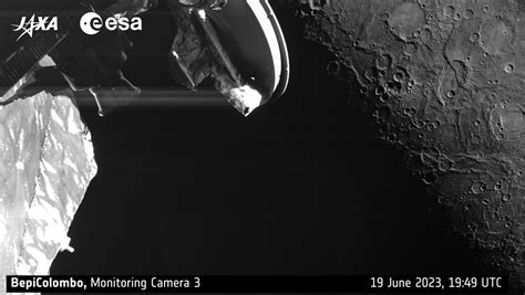 Imagery From Bepicolombos Third Mercury Flyby Spaceref