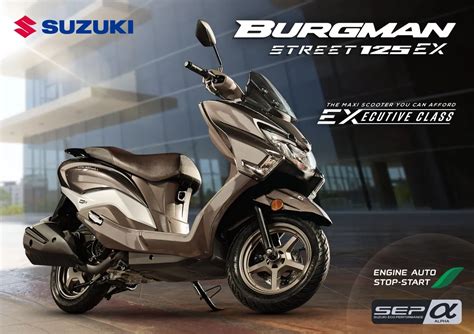 Suzuki Burgman Street Ex Skutik Bongsor Dengan Fitur Canggih